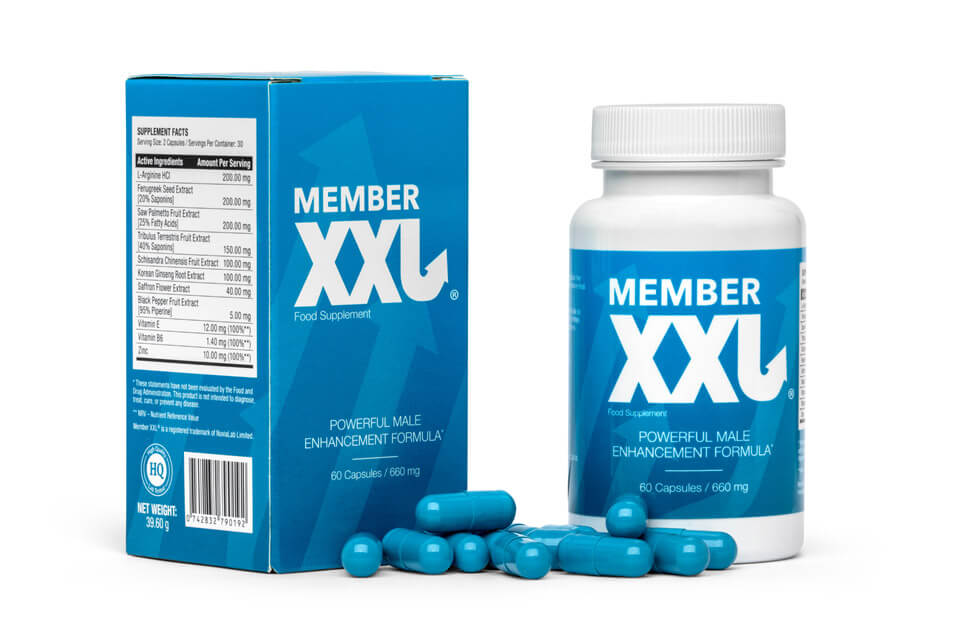 Member XXL - Pilule d'agrandissement du pénis